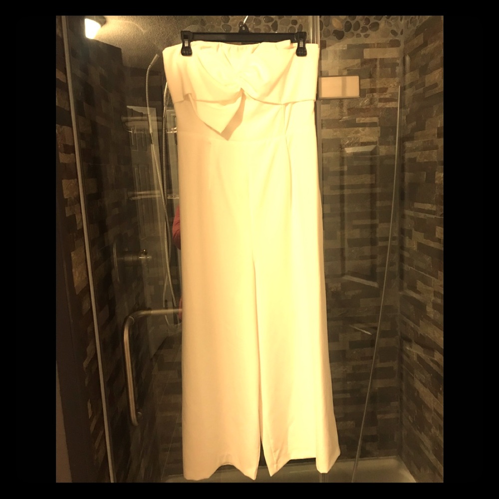 White Jumpsuit by Gianni